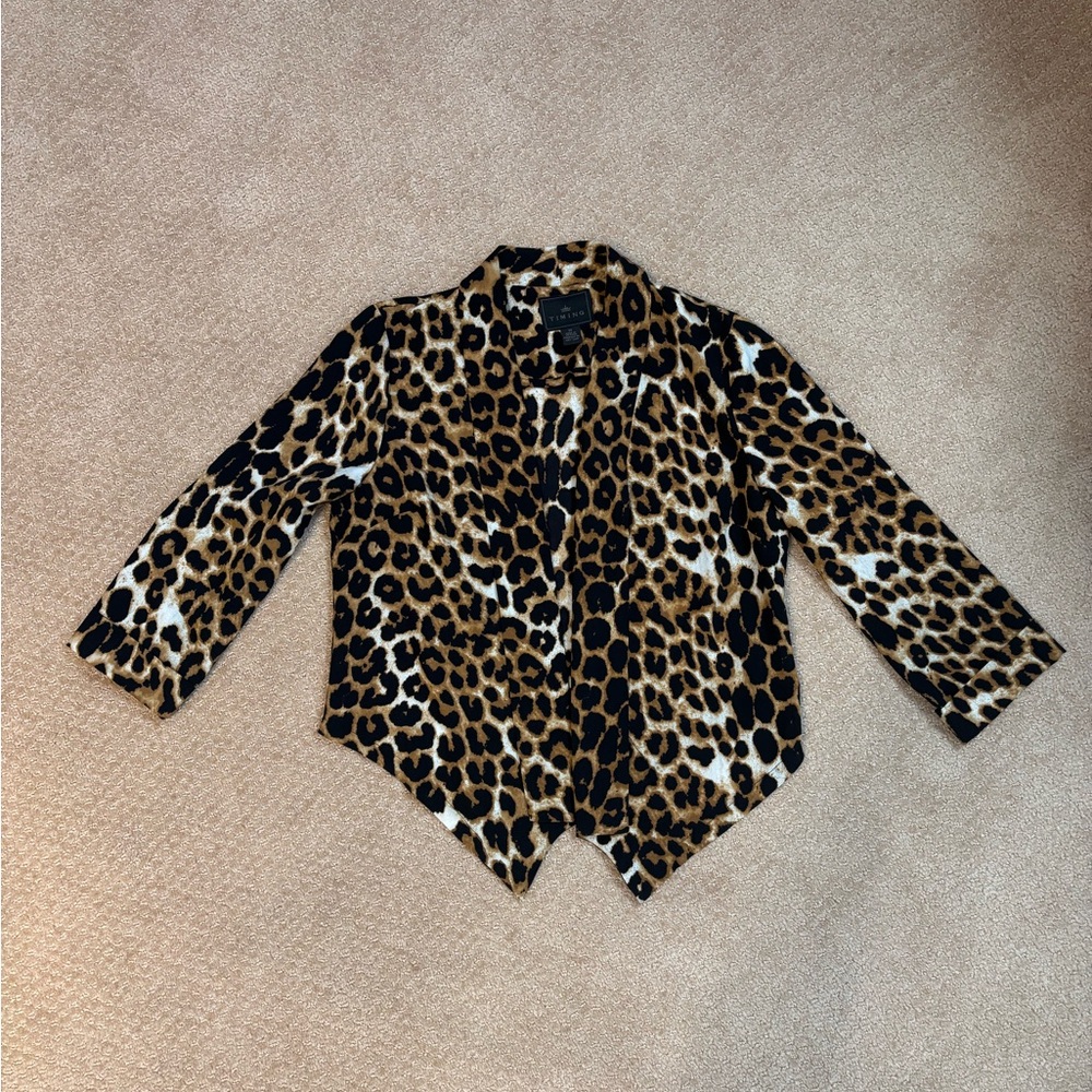 Animal Print Jacket